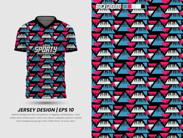 Soccer jersey design for sublimation, sport t shirt design