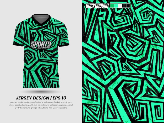 Soccer jersey design for sublimation, sport t shirt design