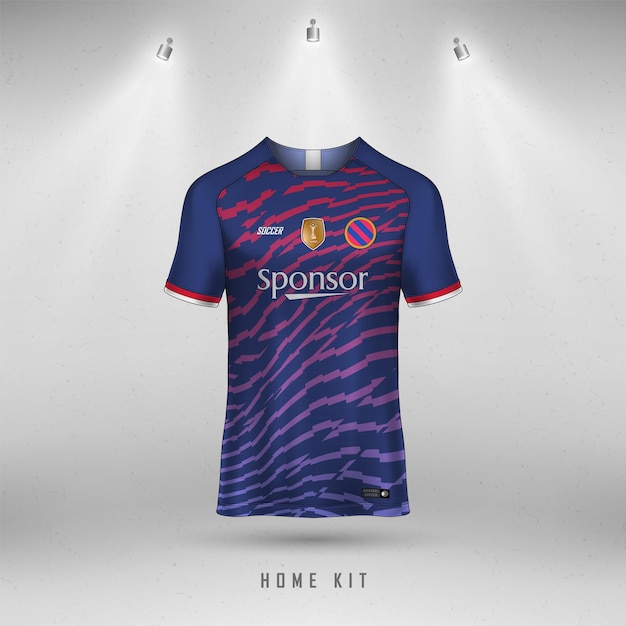 Soccer jersey design for sublimation, sport t shirt design