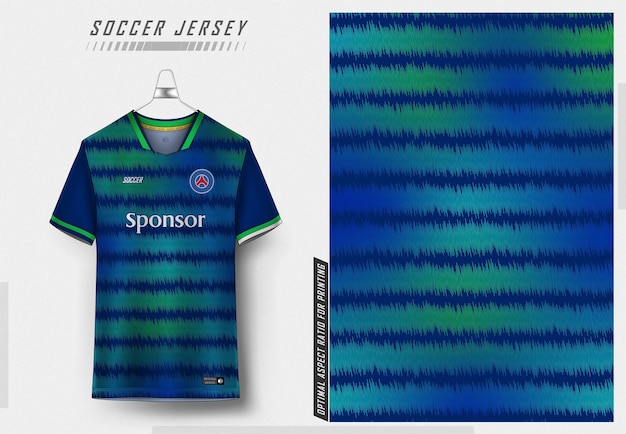 Soccer jersey design for sublimation