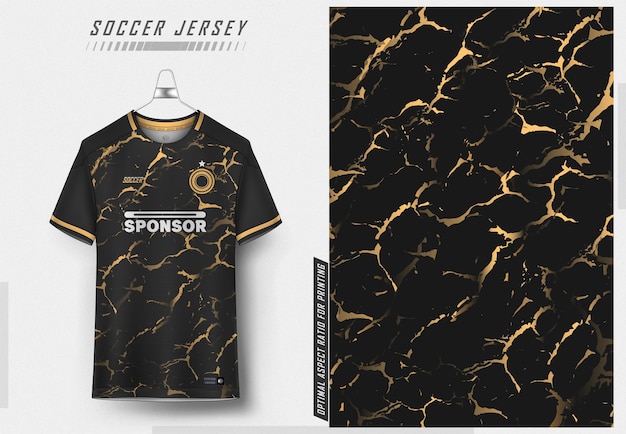 Soccer jersey design for sublimation