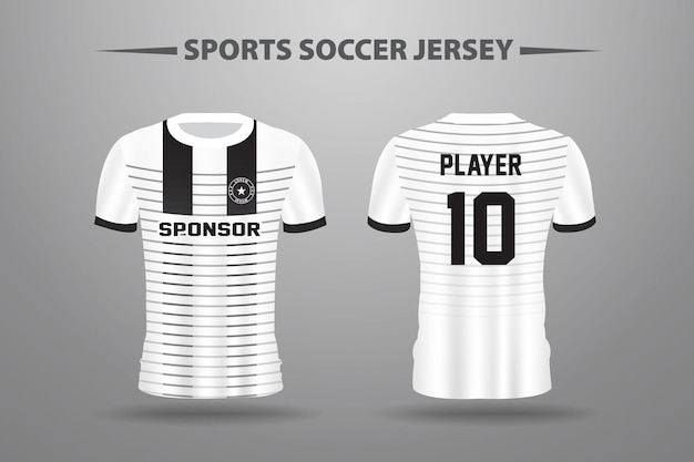 Soccer Jersey Design and Template for Sublimation print