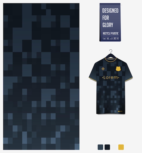 soccer jersey fabric pattern design abstract pattern on black background