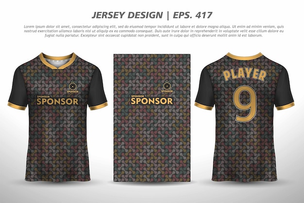 Soccer jersey football design sublimation sport t shirt design Premium Free Vector collection for racing cycling gaming motocross