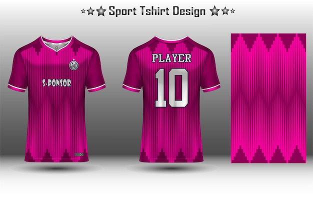 Soccer jersey mockup football jersey design sublimation sport t shirt design collection for racing cycling gaming motocross