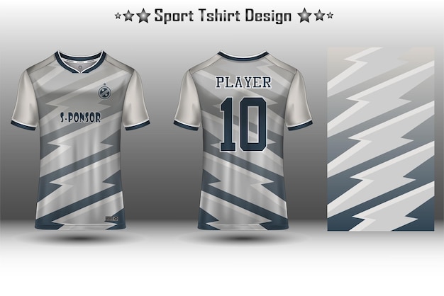 Soccer jersey mockup football jersey design sublimation sport t shirt design collection for racing cycling gaming motocross