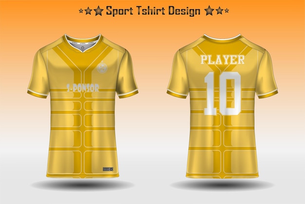 Soccer jersey mockup football jersey design sublimation sport t shirt design collection for racing cycling gaming motocross