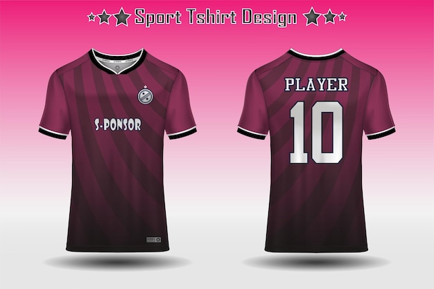 Soccer jersey mockup football jersey design sublimation sport t shirt design collection for racing cycling gaming motocross