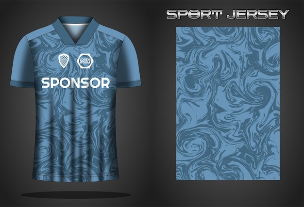 Soccer jersey sport shirt design template