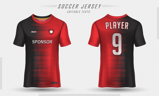 Soccer jersey template sport t shirt design