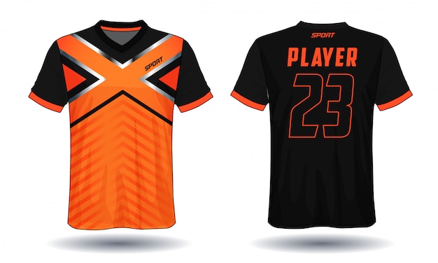 Soccer jersey template.sport t-shirt design.