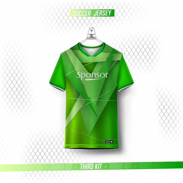 Soccer jersey template sport t shirt design