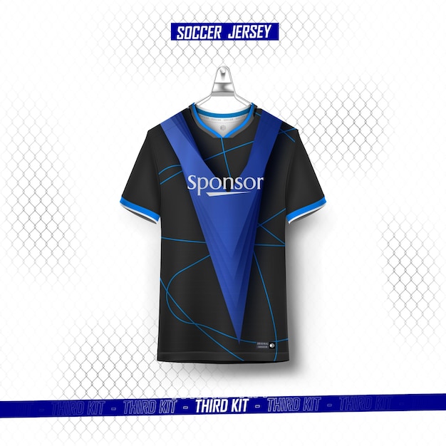 Soccer jersey template sport t shirt design