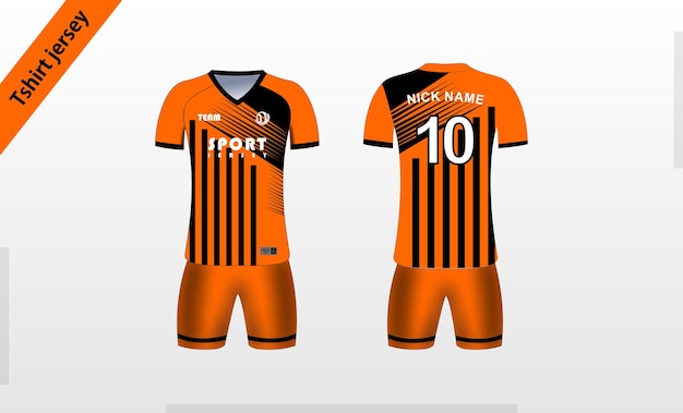 Soccer jersey template sport t shirt design