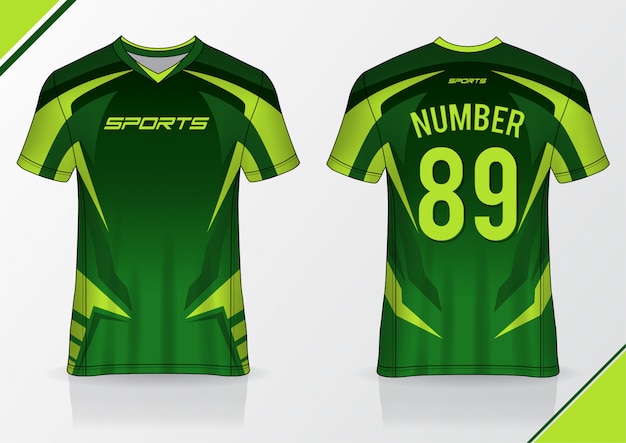 Soccer jersey tshirt sport template