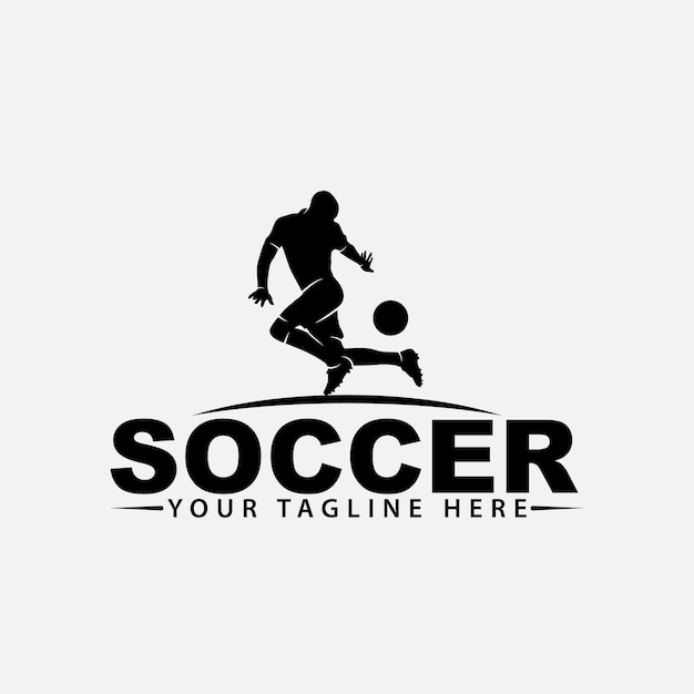 soccer logo design template