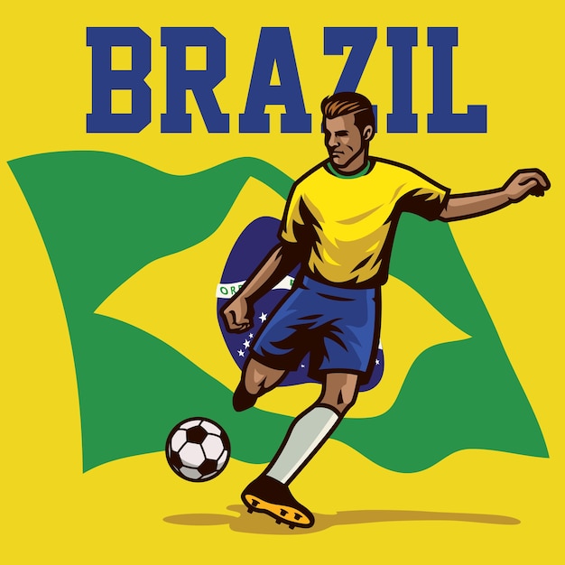 soccer player of brazil