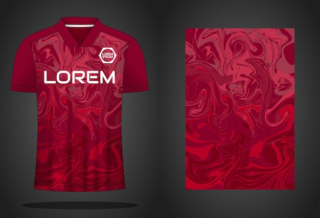 Soccer sport shirt jersey design template