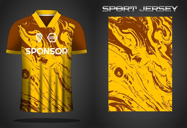 Soccer sport shirt jersey design template