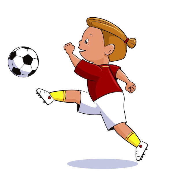 Vector soccer sports illustration