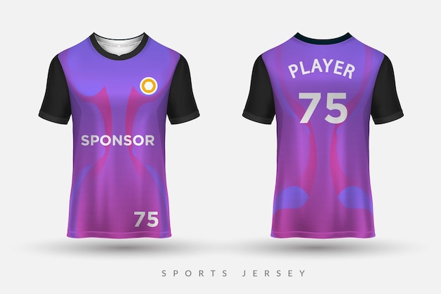 soccer sports jersey and tshirt design