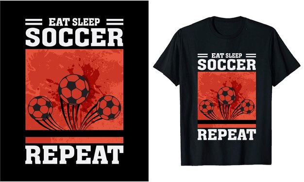 Vector soccer t shirt design template