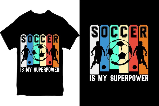 soccer Typography tshirt design Soccer Vector tshirt design Vintage sports soccer tshirt design