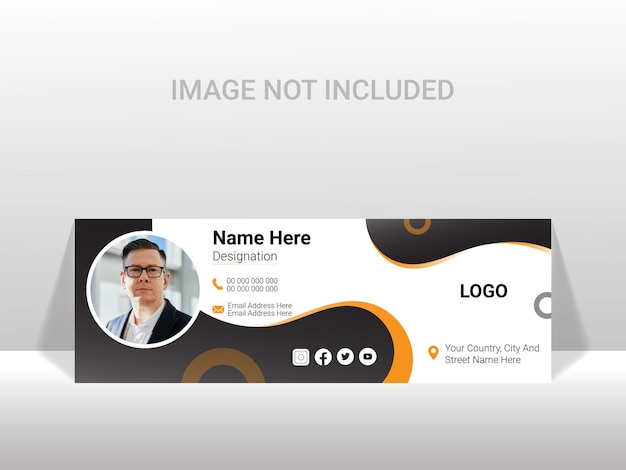 Social Email Signature Design