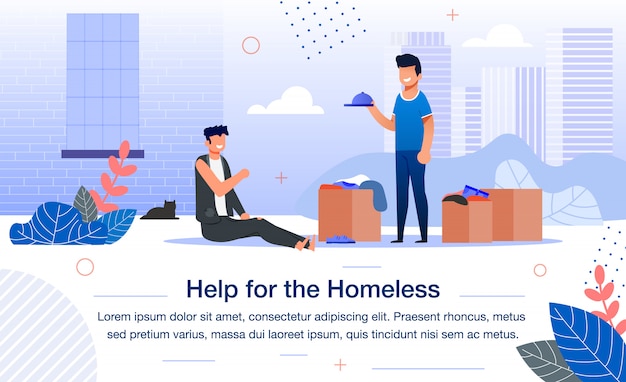 Social Help for Homeless People