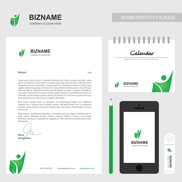 Social logo and letterhead design