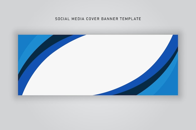 Social media banner minimalist