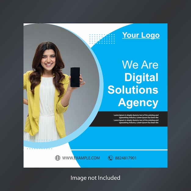 social media banner we are digital solutions agency