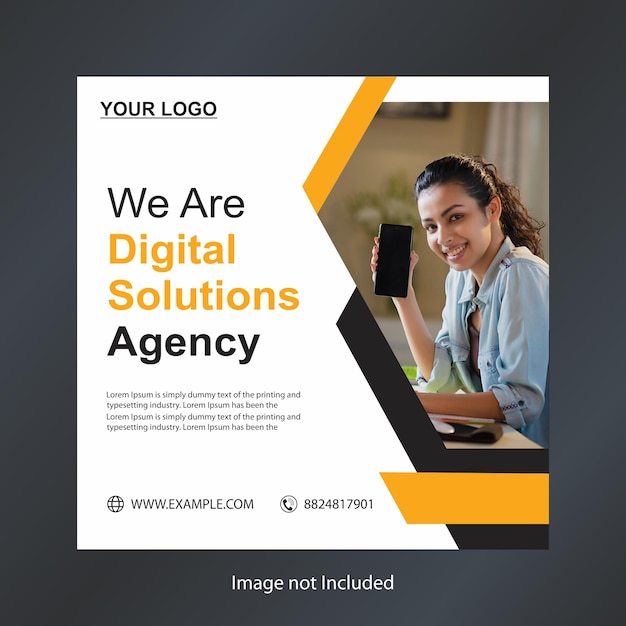 social media banner we are digital solutions agency