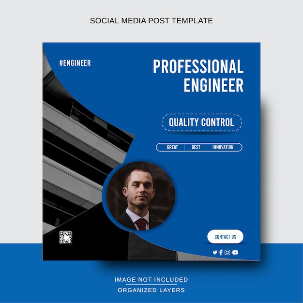 Social Media Design Great Engineer Posts