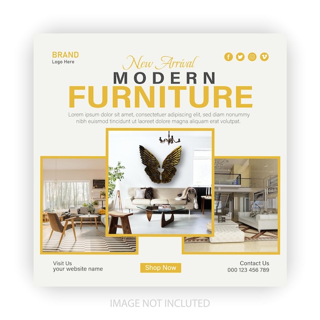 Social Media Furniture Design