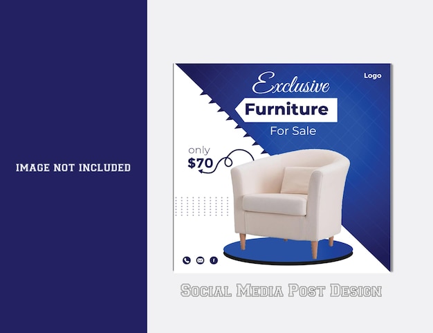 social media furniture post design.