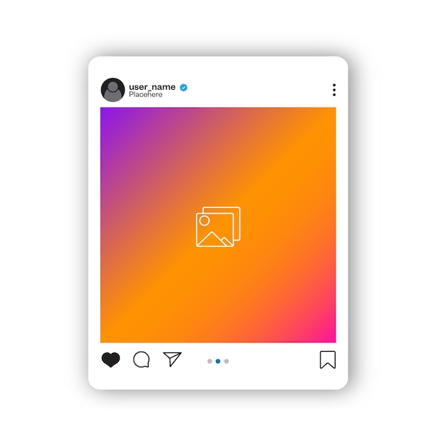 Social Media Instagram Post Template