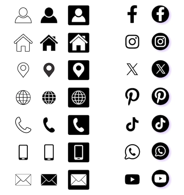 Social Media Logo Collection