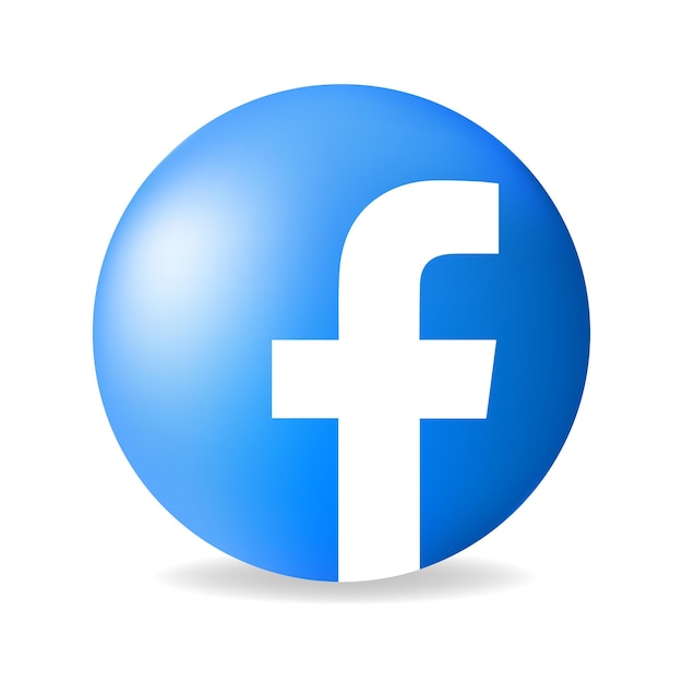 Social media logo facebook.Vector