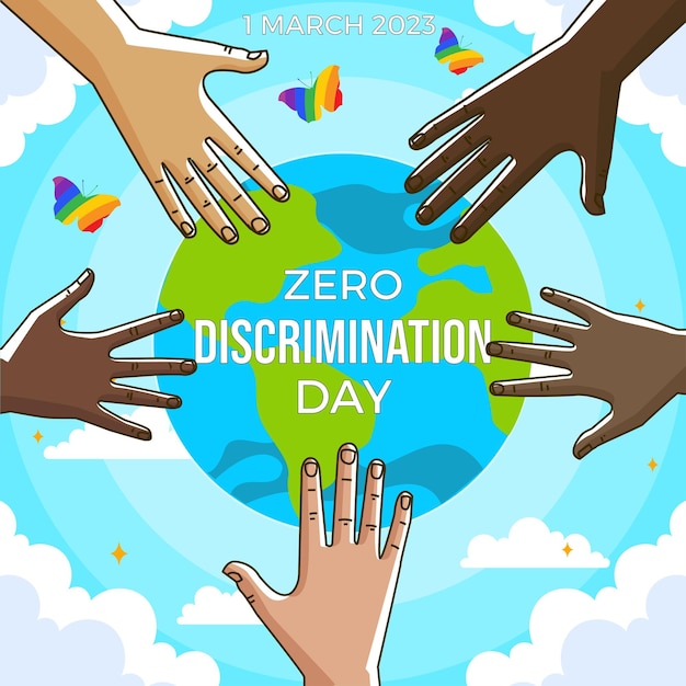 social media post for celebrating zero discrimination day