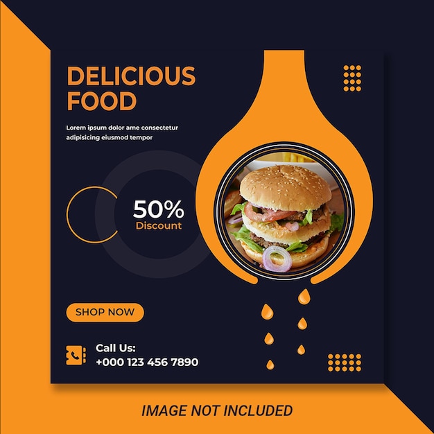 A Social Media Post Design For Advertisement