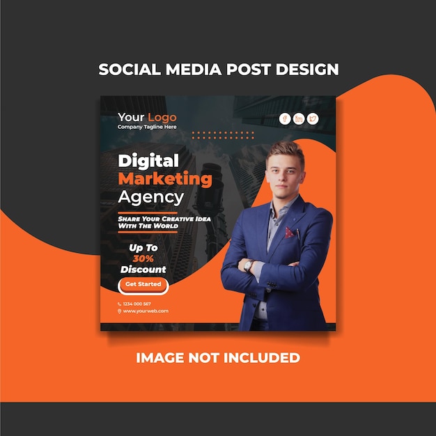 Social Media Post Design For Business Agency