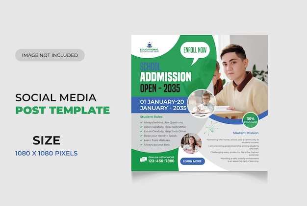 Social Media Post Design Template