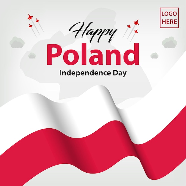 Social media post for Poland independence day