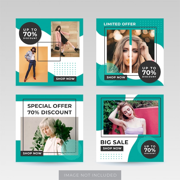 Social Media Post and Promotion Template Design Pack