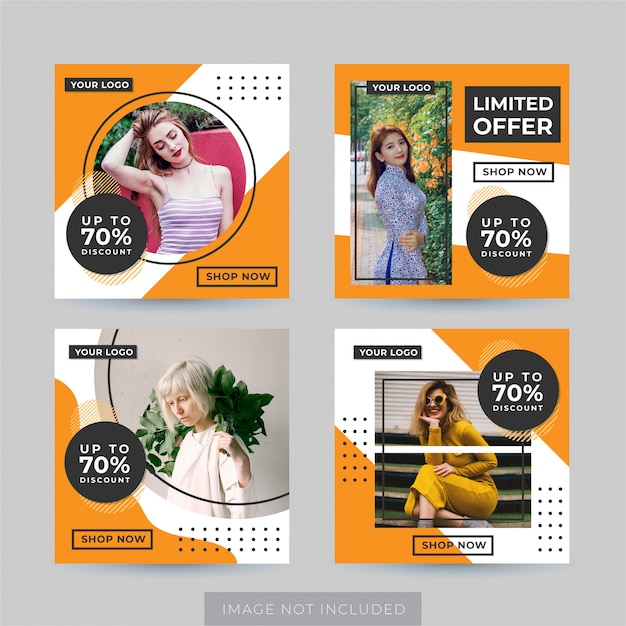 Social Media Post and Promotion Template Design Pack