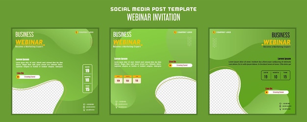 Social media post template modern design for digital marketing online or poster marketing template