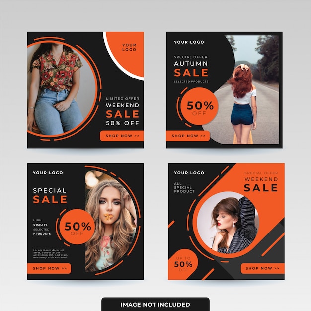 Social Media Post Templates Pack