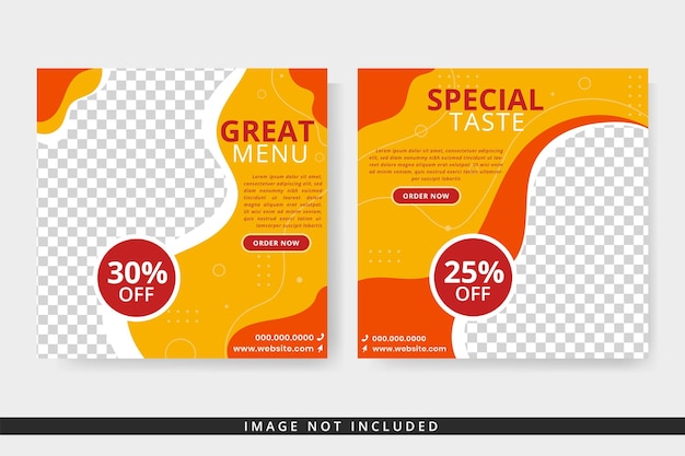 Social Media Post Vector Illustration  Suitable for social media post and web internet ads