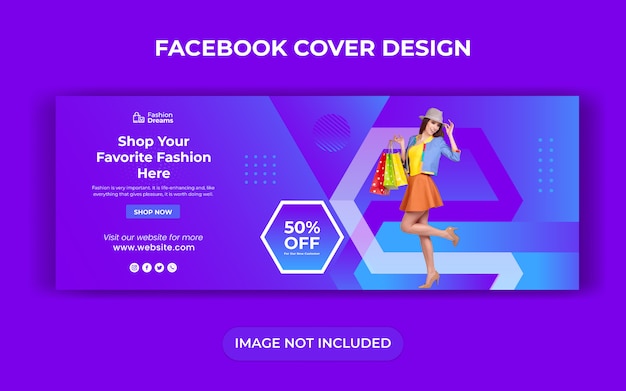 Social media sale banner for web and Instagram post